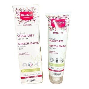Mustela Maternity Stretch Marks Cream Fragrance Free - 5.07 OZ NEW Sealed 05/25
